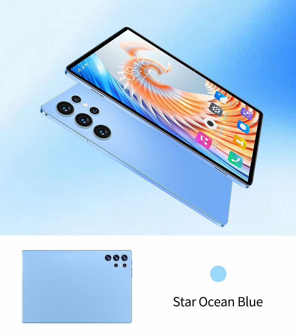 Thumbnail: 2025 New Upgraded Pad 10.1 Inch Android Tablets Octa Core 6GB RAM 128GB ROM Dual