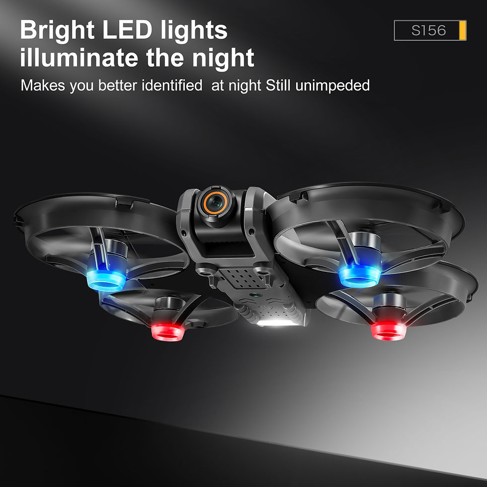 Thumbnail: S156 Mini Drone 4K Professional HD Camera with Large Screen 2.4G WIFI FPV Dron B