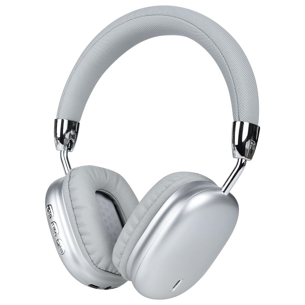 Thumbnail: B36 Wireless Bluetooth 5.3 Over-Ear Headphones with ANC Noise Cancelling 8H Play