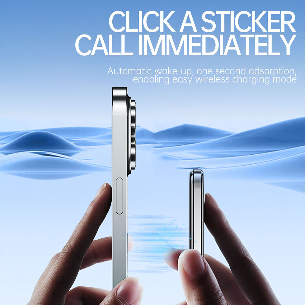 Thumbnail: Ultra Thin Power Bank for MagSafe,Magnetic Wireless Fast Charging LED Display Po