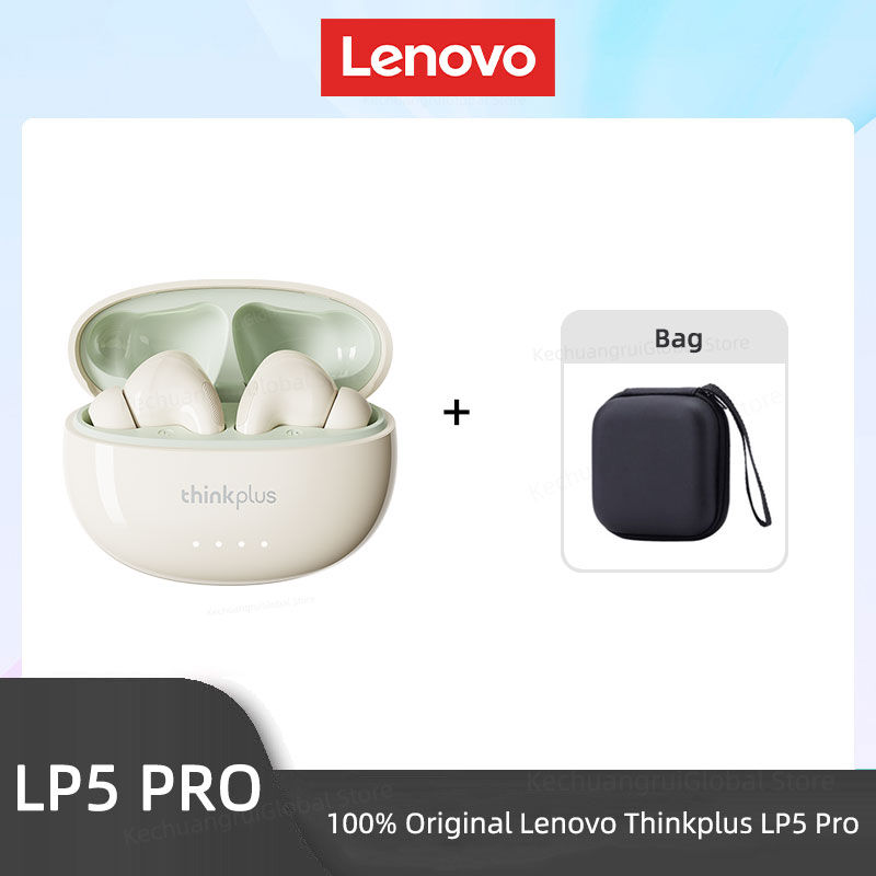 Thumbnail: Lenovo LP5 PRO Wireless Bluetooth 5.4 Earphones TWS HiFi Sound Gaming Earbuds LP