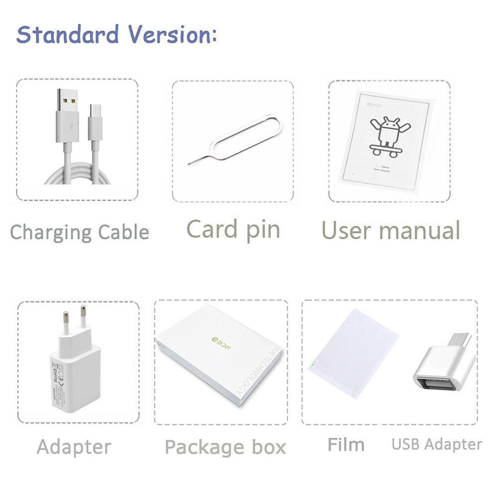 Thumbnail: 2025 New Upgraded Pad 10.1 Inch Android Tablets Octa Core 6GB RAM 128GB ROM Dual