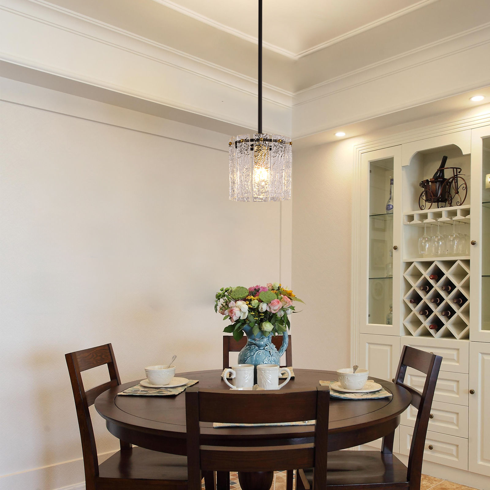 GreeLustr Crystal Glass Pendant Ceiling Lamps Modern Home Decoration Luxury Ligh