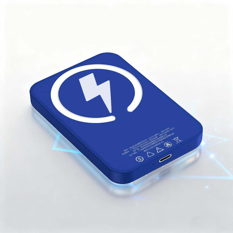 Thumbnail: 20000mAh Thin Portable Magnetic Wireless Power Bank PD22.5W Fast Charging Extern