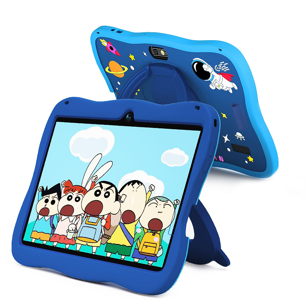Thumbnail: 7 Inch Kid Tablet 4GB RAM 64GB ROM Android 13 Wi-Fi Battery Dual Camera Children