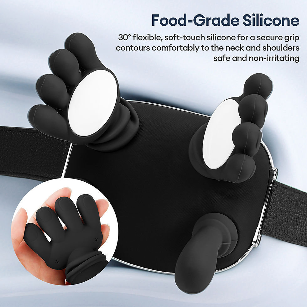 Thumbnail: 4D Bionic Finger Neck Shoulder Massager Wireless Neck Cervical Trapezius Kneadin