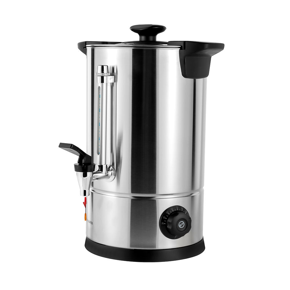 Thumbnail: 5L Stainless Steel Coffee Urn 1kw Electric Coffee Maker Adjustable Temperature H