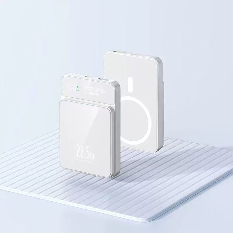 Thumbnail: 10000mAh Magnetic Power Bank 20W Wireless Powerbank Slim Portable Battery Charge