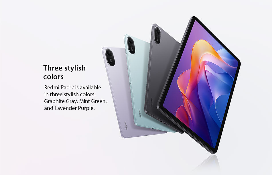 Thumbnail: Xiaomi Redmi Pad 2 Global version Advanced Helio G100-Ultra 11" 2.5K crystal-cle