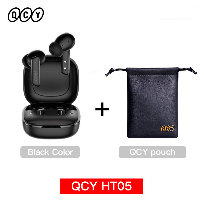 Thumbnail: QCY HT05 ANC Wireless Earphone 40dB Noise Cancelling Bluetooth 5.2 Headphone 6 M