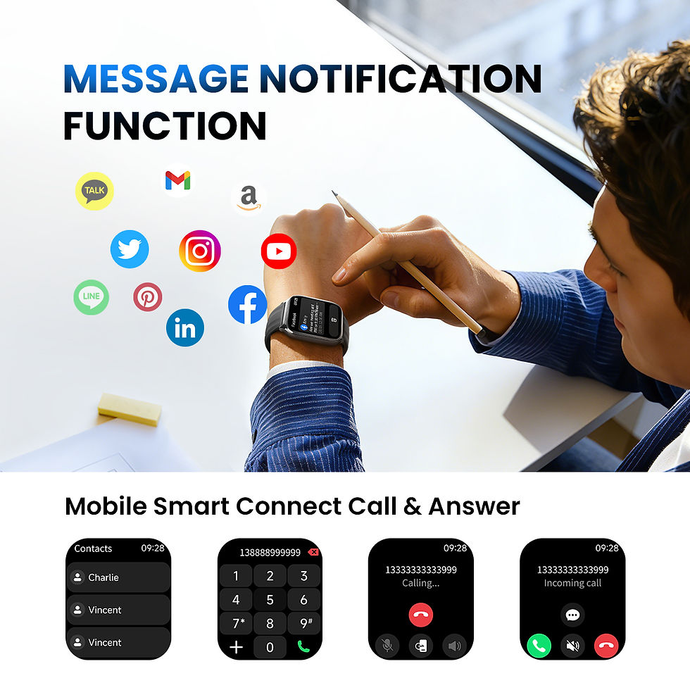 Thumbnail: HAYLOU Watch 3 Voice Calling Smartwatch 1.85'' AMOLED Screen 24h Health Monitori
