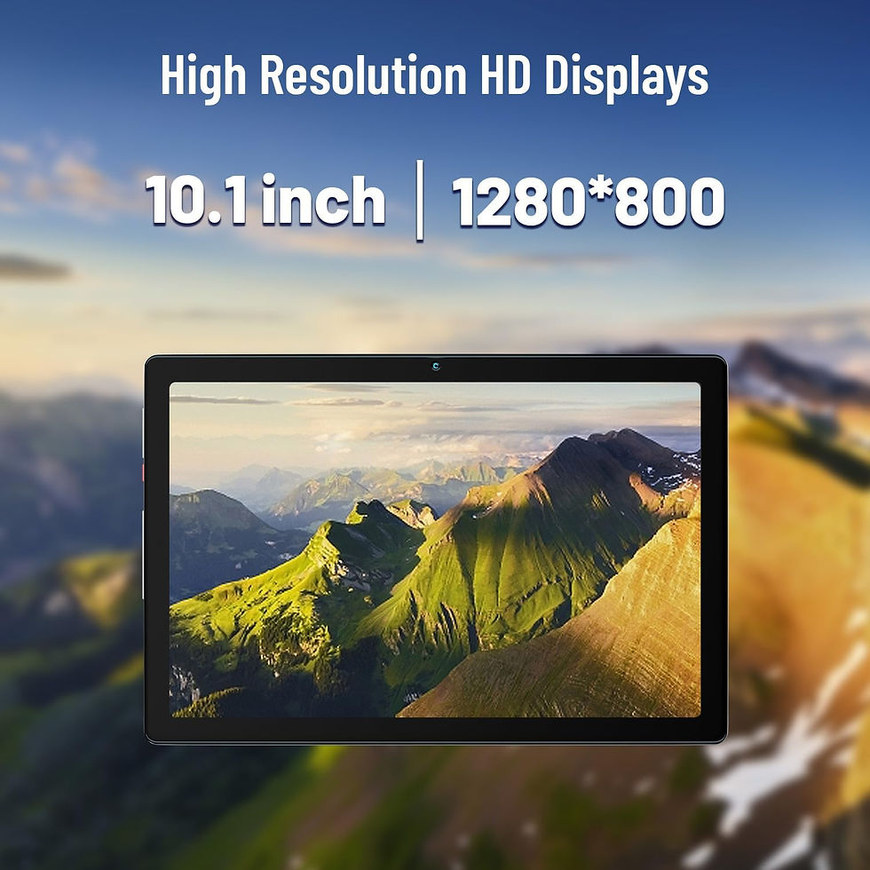 Thumbnail: AEEZO MB1001 10 Inch Tablet Android 13 6GB RAM 64GB ROM 128GB Expandable 5000mAh
