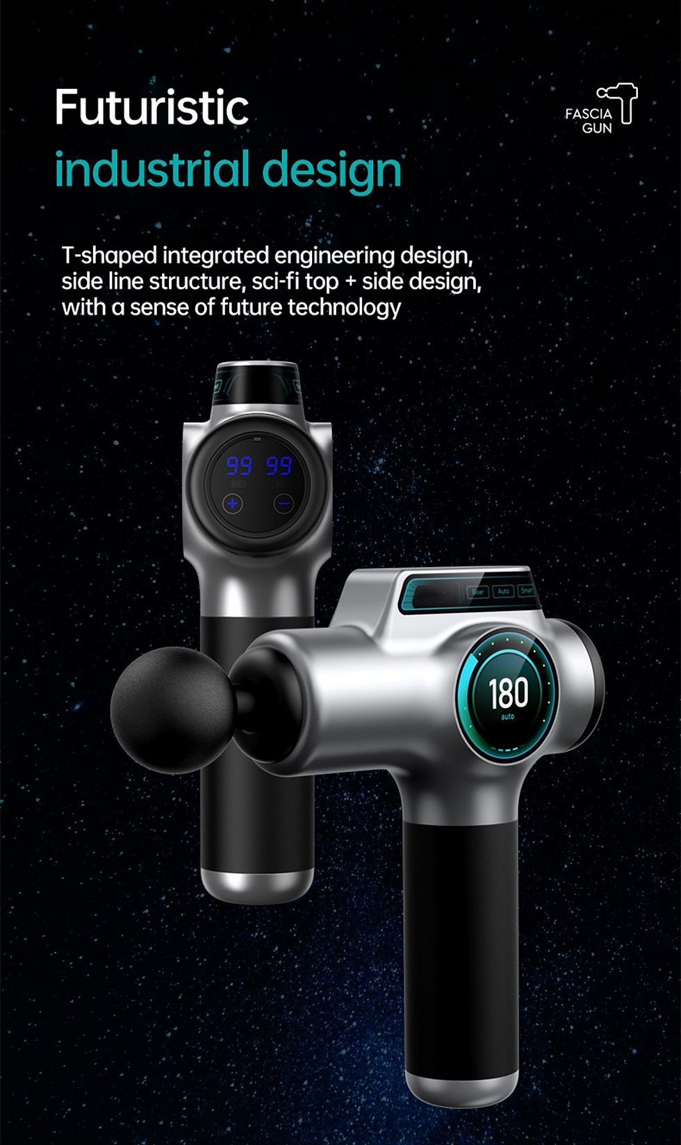 Thumbnail: 99 Speed Professional Muscle Massage Gun Massager Massager for Neck and Back Mas