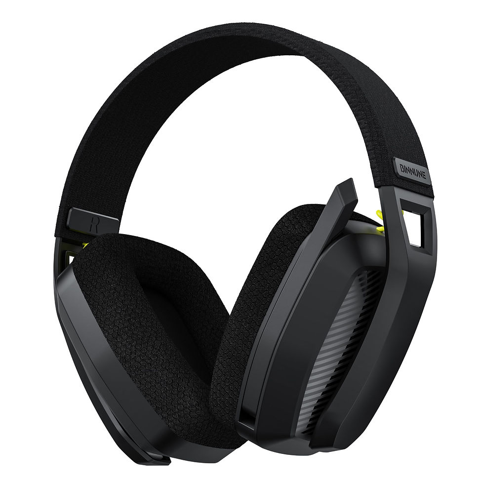 Thumbnail: BINNUNE 2.4GHz Wireless Gaming Headset with Mic for PS5 PS4 PC Mac Playstation B