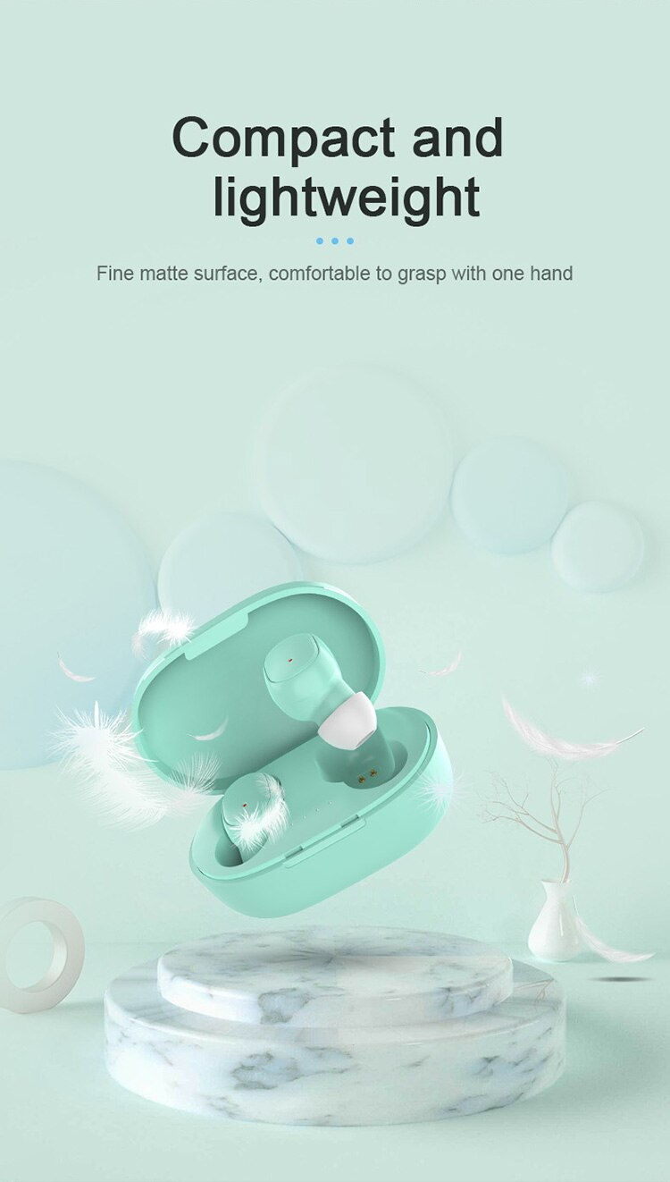 Thumbnail: 10Pcs Wholesale A6S TWS Wireless Headphones Bluetooth Earphone 5.0 Stereo Headse