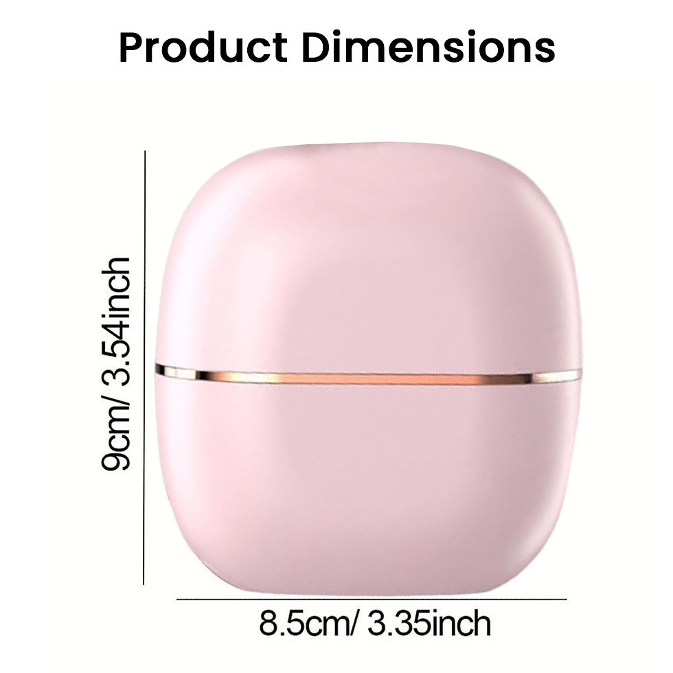 Thumbnail: Mini Straightener Rechargeable Portable Hair Straightener Brush Fast Heating Hot