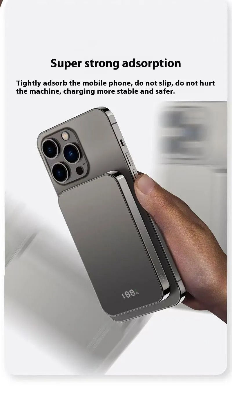 Thumbnail: 20000mAh Magnetic Wireless PowerBank PD22.5W Fast Charging Portable External Bat