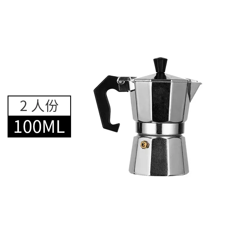 Thumbnail: Mocha Coffee Pots Italian Aluminum Octagonal Pot Coffee Cup Maker Tea Maker Port