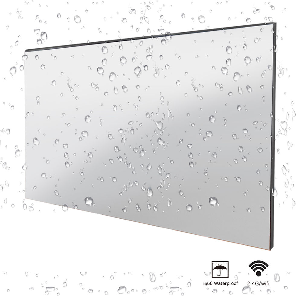 Thumbnail: Souria 22 inches Smart Magic Mirror Waterproof TV for Bathroom Hotel DTV Tuner W