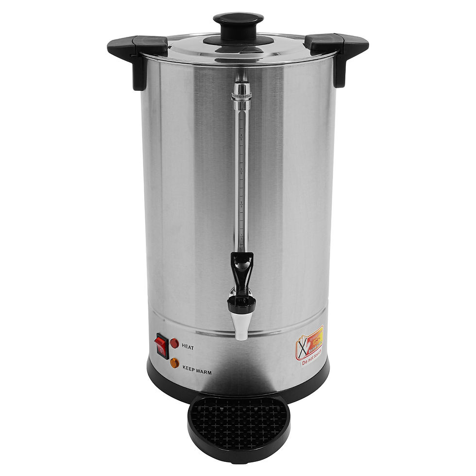 Thumbnail: Commercial Electric Coffee Pot 15L Hot Water Dispenser Stainless Steel Coffee Po