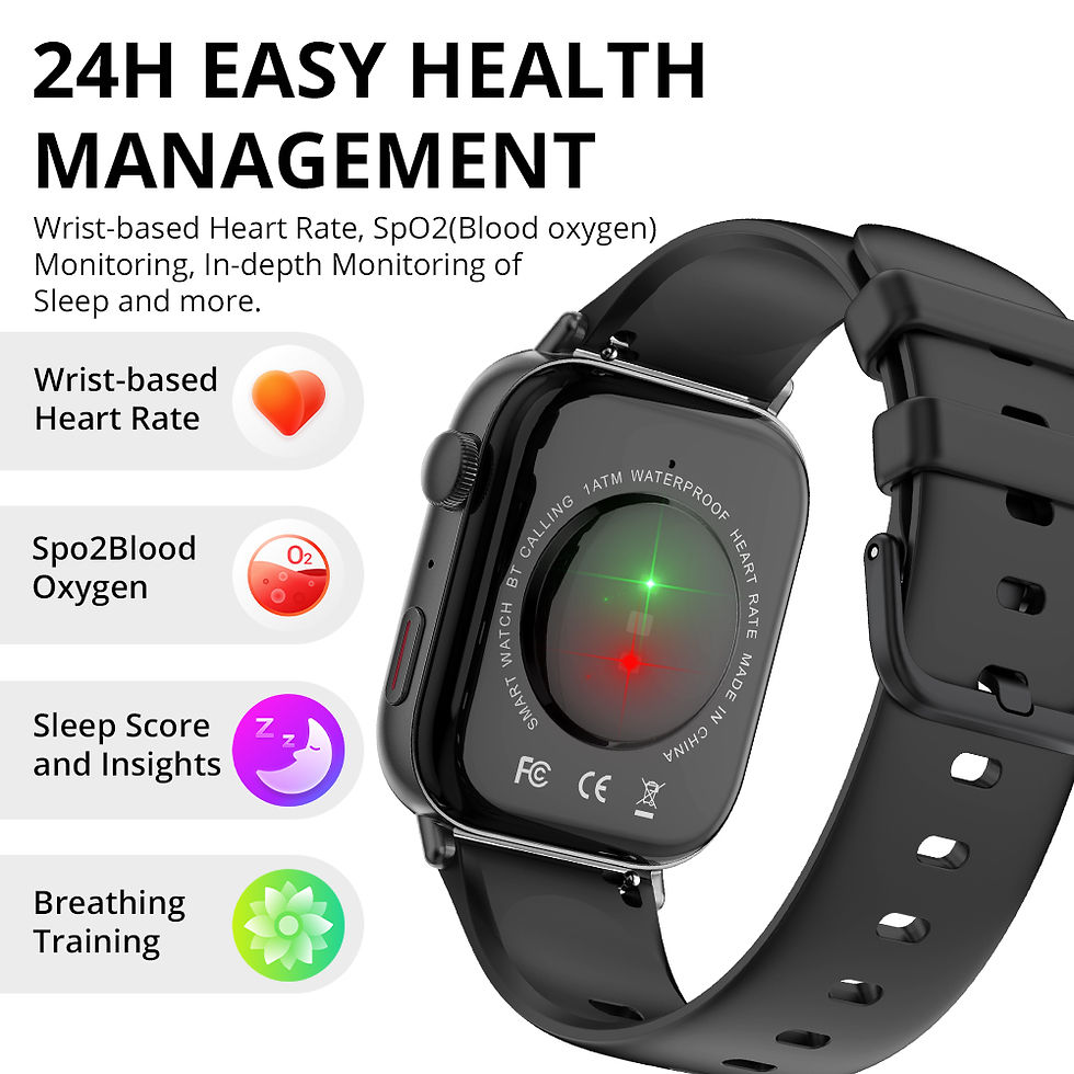 Thumbnail: COLMI C8 Max Smart Watch for Men And Women with Voice Calling Feature 1.93" Larg