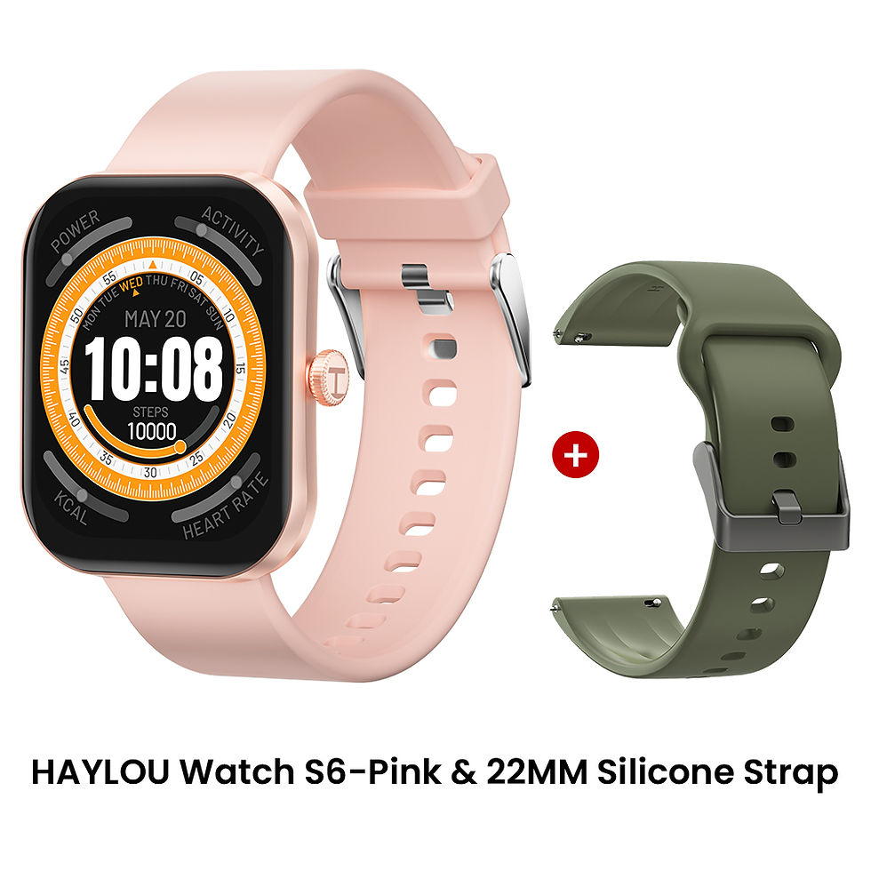 Thumbnail: HAYLOU Watch S6 Smartwatch 2.01" HD Display Smart Watch Bluetooth Voice Callings
