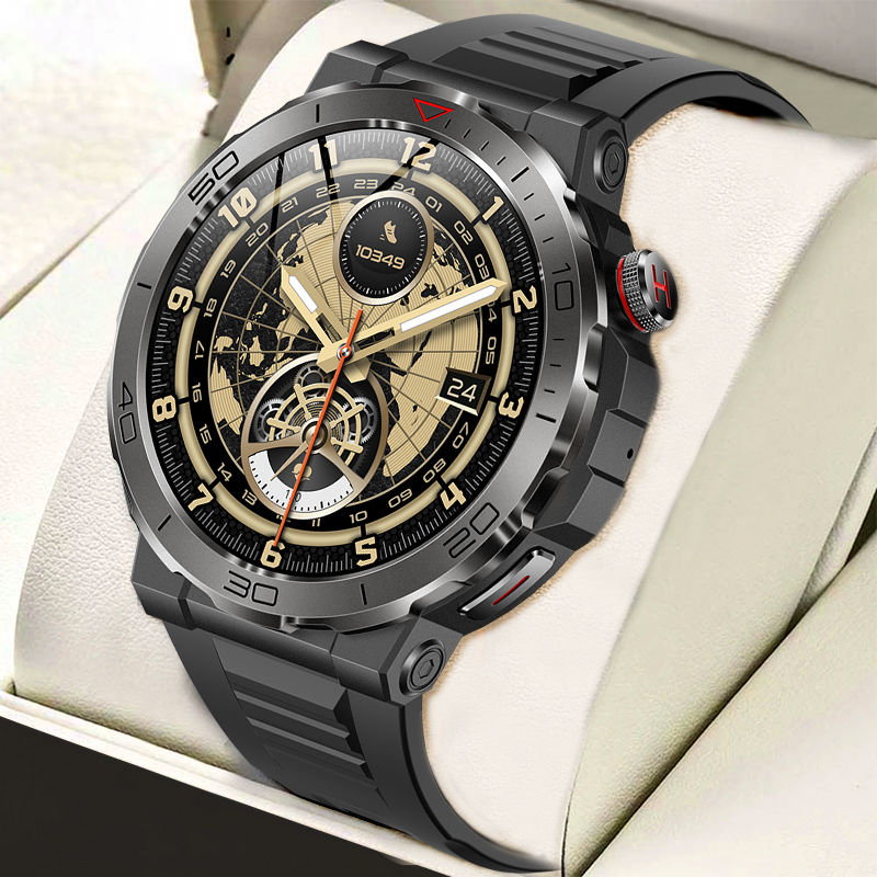 VALDUS Compass 400mAh Magnetic Charging Smartwatch Support Sleep Pressure Monito