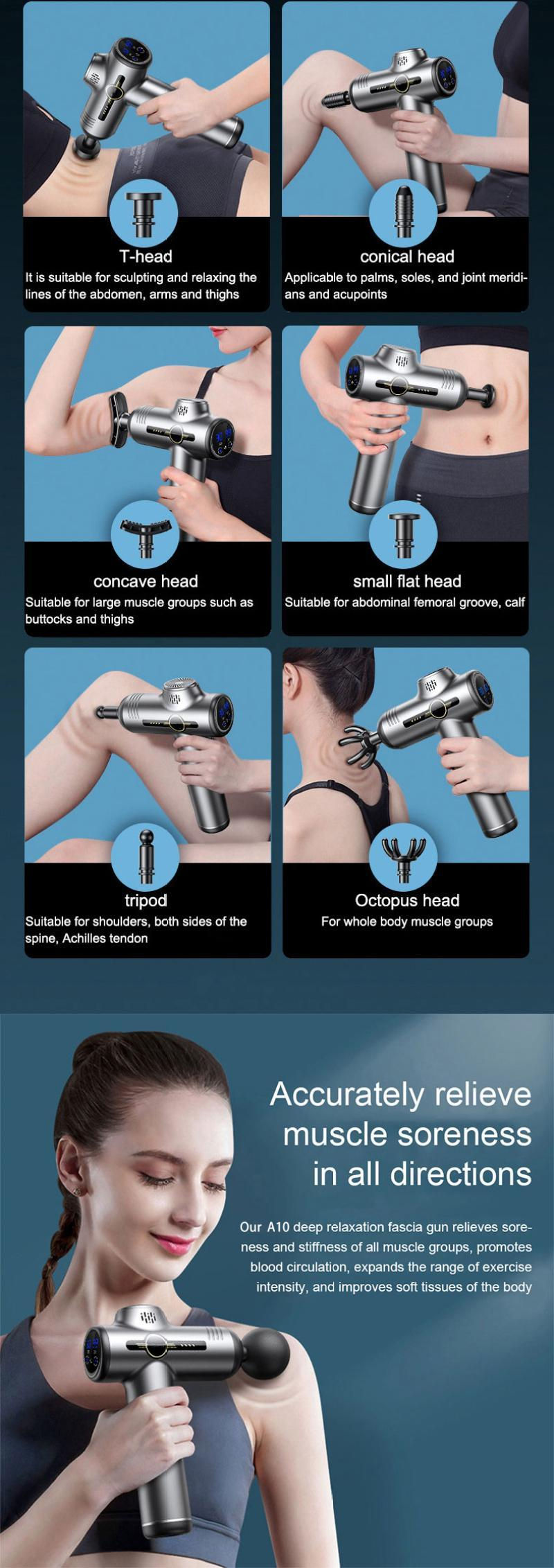 Thumbnail: 99 Speed Professional Muscle Massage Gun Massager Massager for Neck and Back Mas