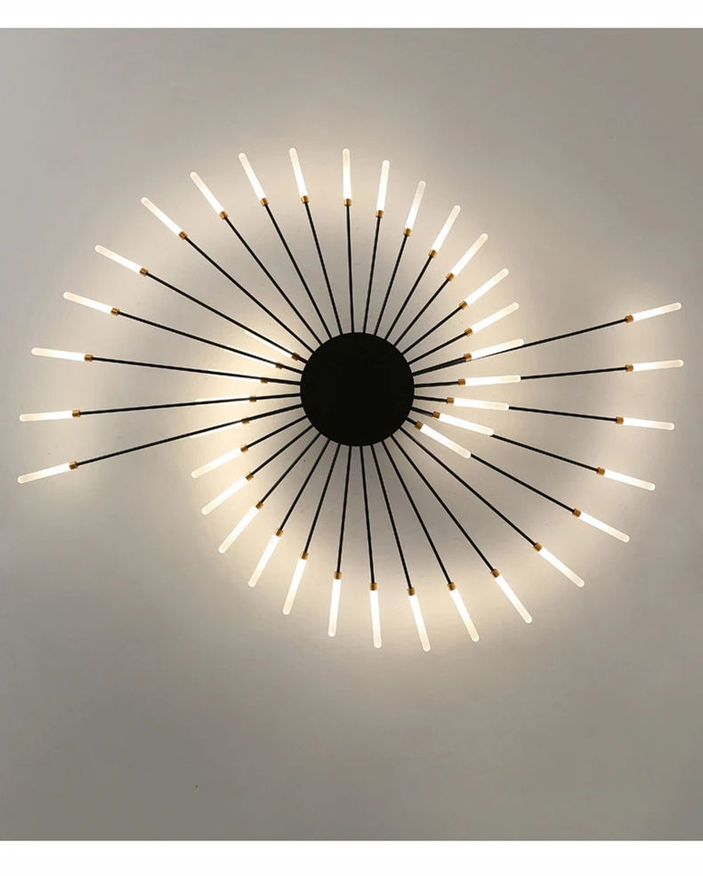 Thumbnail: Modern Firework s Led Ceiling Lamp Creativity Living Dining Room Ceiling Chandel