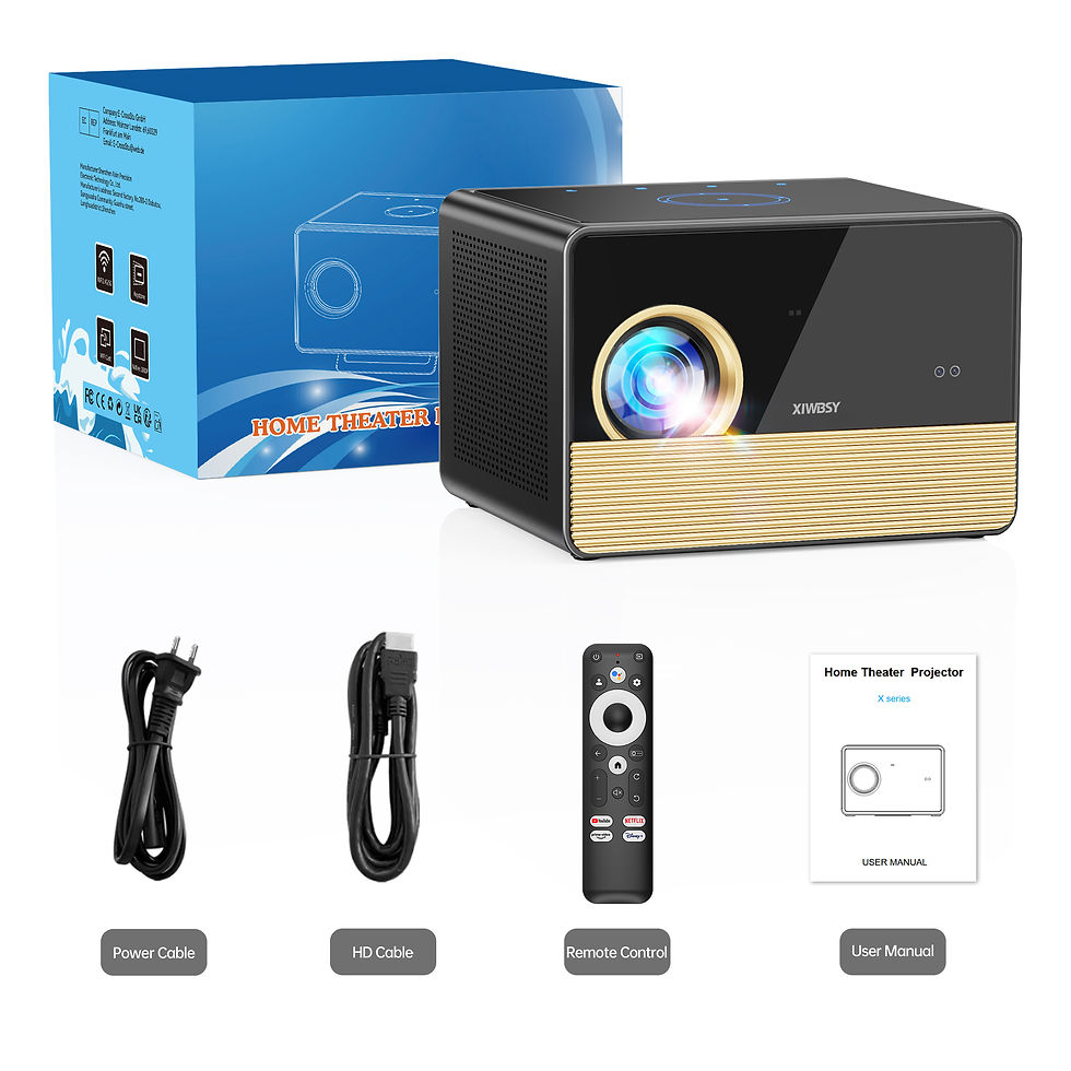 Thumbnail: XIWBSY 2026 X06 50000Lumens Daylight Projector Full HD 1080P Laser TOF Focus Pro