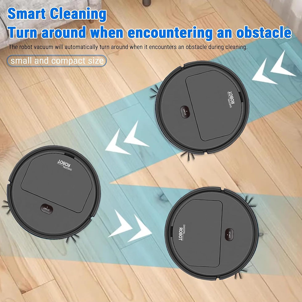 Thumbnail: New 3-in-1 Smart Sweeping Robot Vacuum Cleaner Automatic Cleaning Sweeping Machi