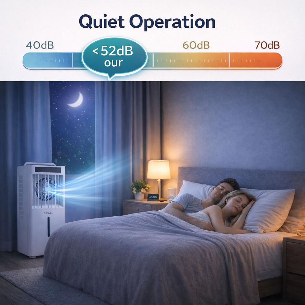 Thumbnail: Portable Air Conditioners Fan Evaporative Air Cooler with Remote Control 3 Fan S