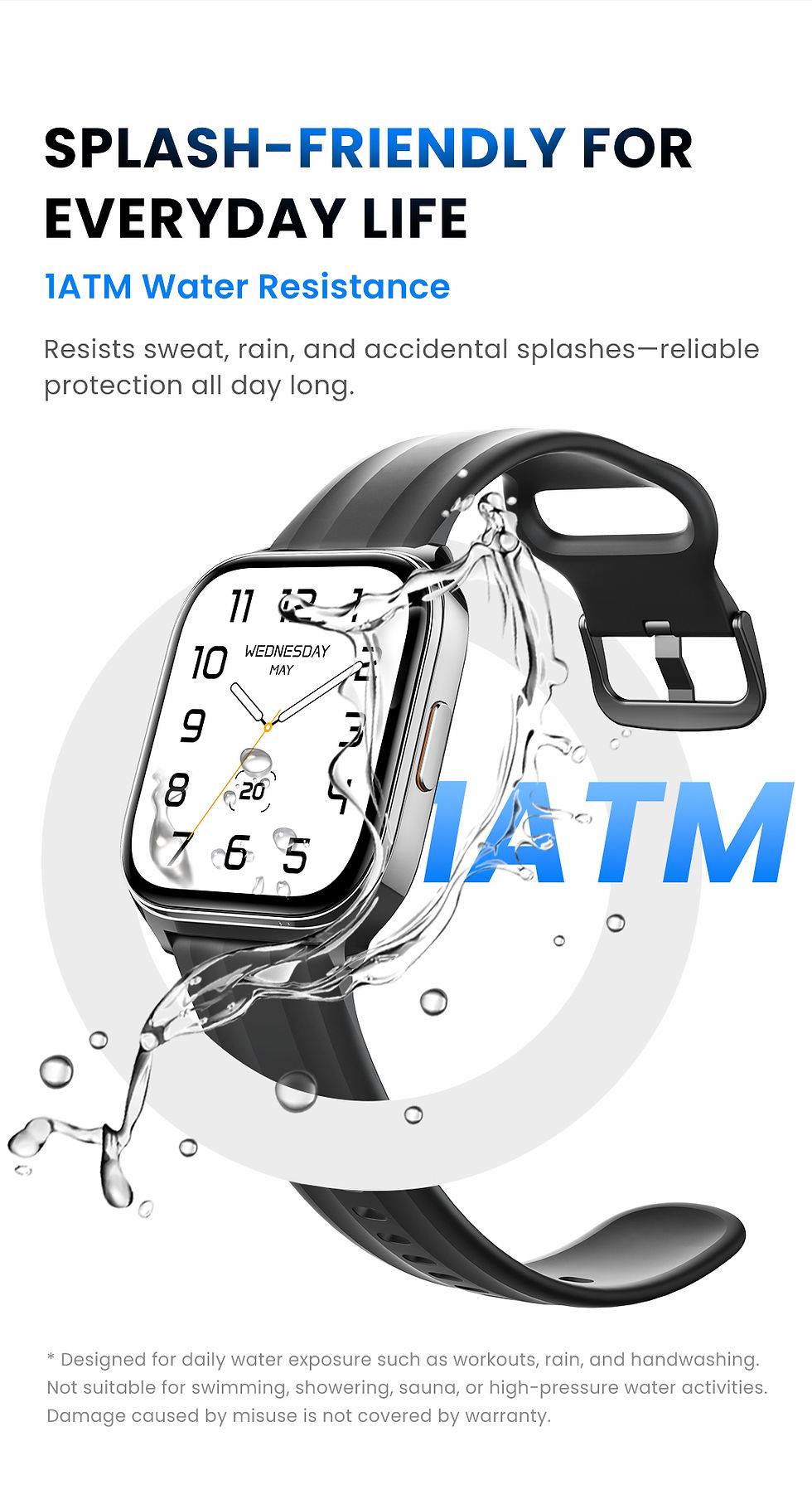 Thumbnail: HAYLOU Watch 3 Voice Calling Smartwatch 1.85'' AMOLED Screen 24h Health Monitori