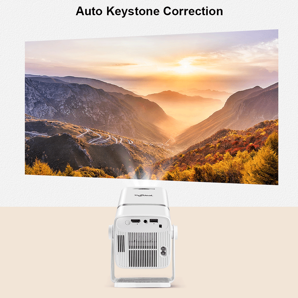 Thumbnail: ThundeaL 4K Full HD Projector FHD TD80W Android WiFi 3D Home Theater TD80 Portab