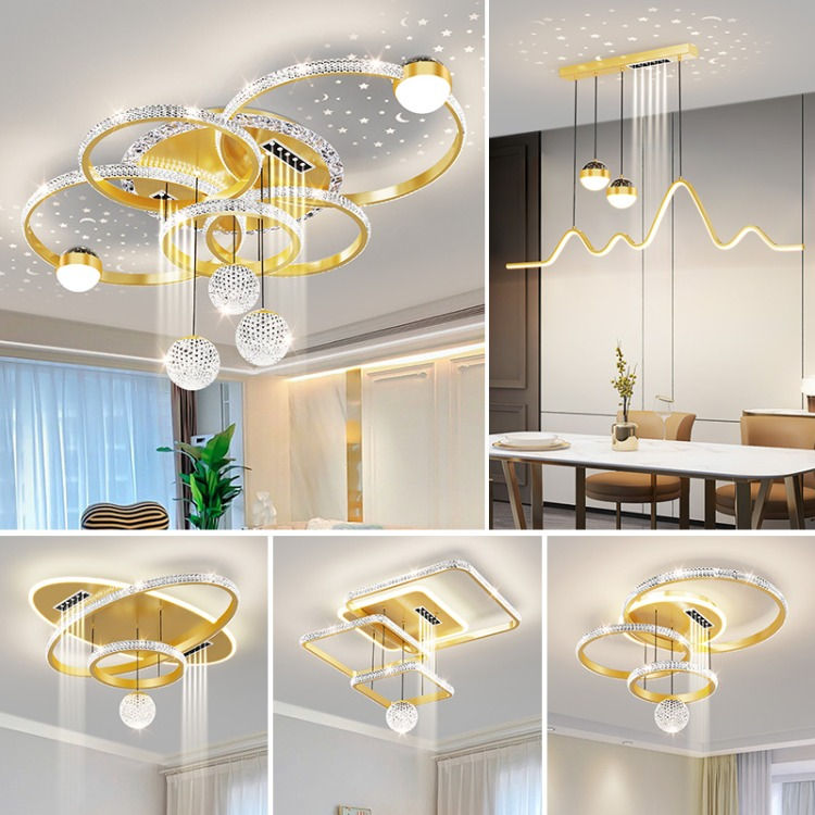 Thumbnail: Modern LED Ceiling Light for Living Room Decor Pendant Light Interior Decoration