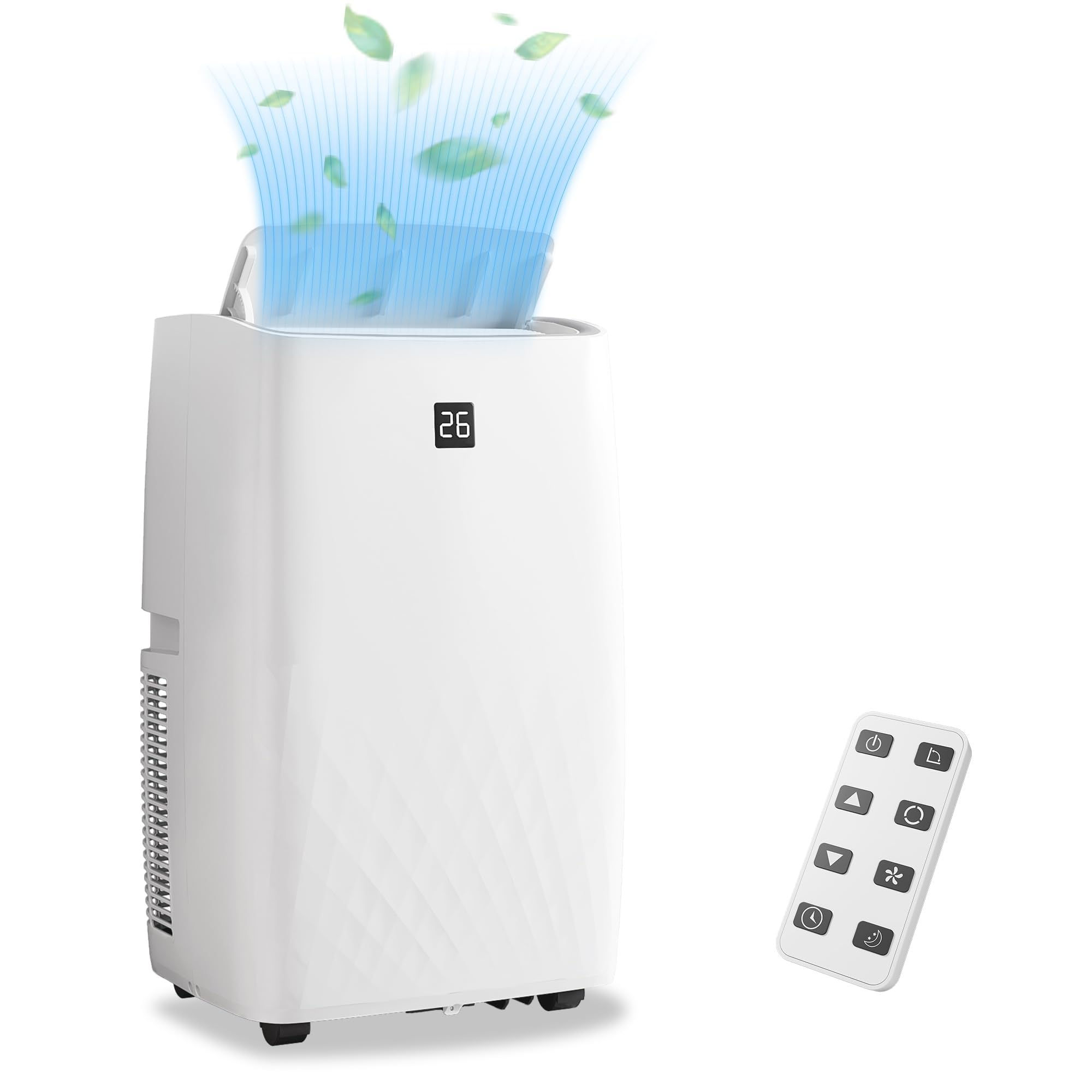 12000 BTU Portable AC Unit, 3-In-1 Air Conditioner For Bedroom & Office, Floor A