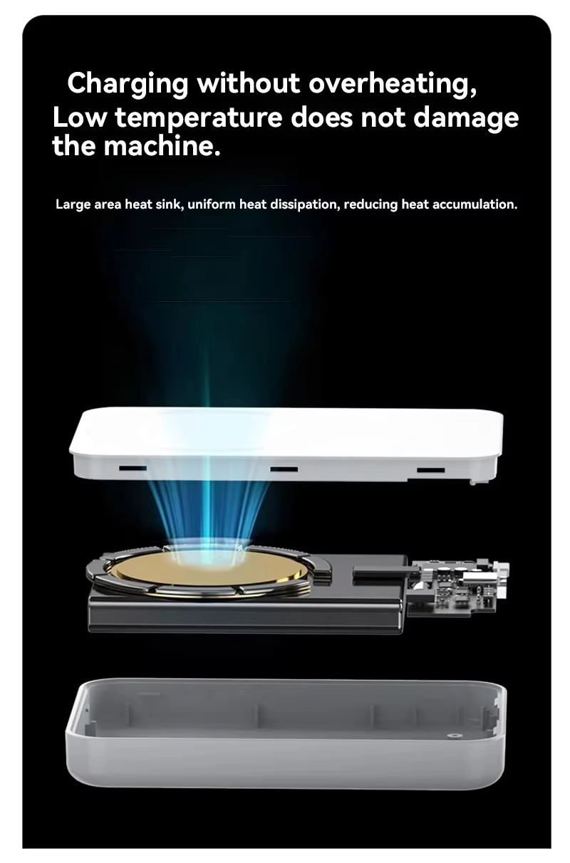 Thumbnail: Lenovo 500000mAh Magnetic Power Bank For Magsafe PD22.5W Fast Charger Wireless P