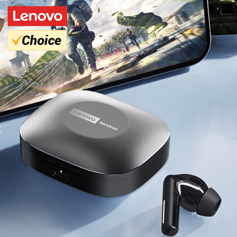 Thumbnail: Choice Lenovo LE209 Gaming Headset Wireless Bluetooth 6.0 Sports Headset 35H Bat