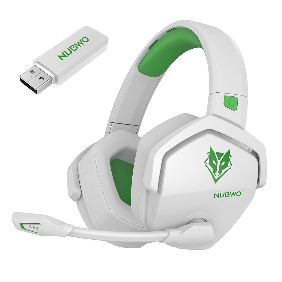 Thumbnail: NUBWO G06 2.4G Dual Wireless Gaming Headset 5ms Low Latency 7.1 Surround ENC Mic