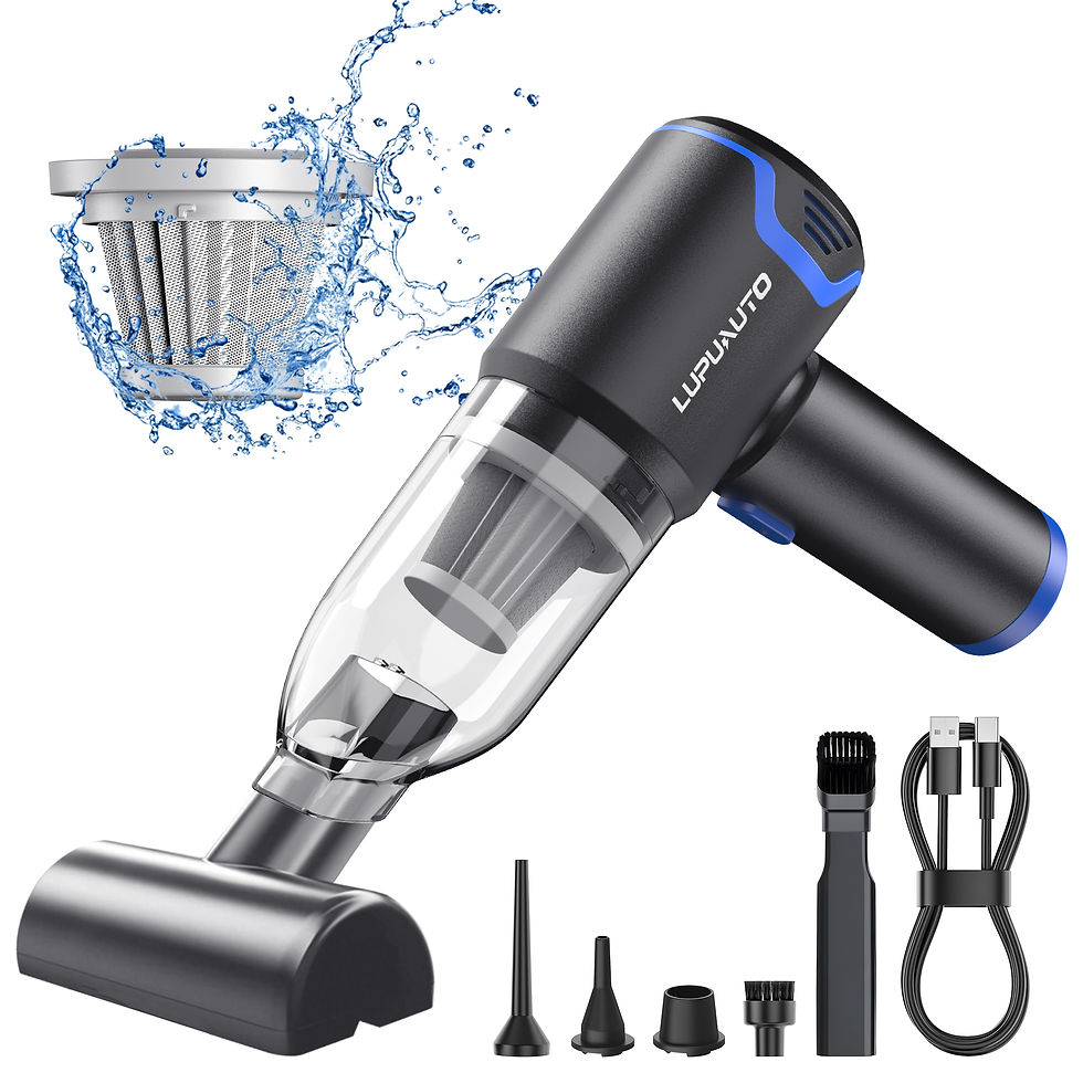 Thumbnail: 2026 Mini Car Vacuum Cleaner 12000PA Cordless Powerful for Home Handheld Blower 