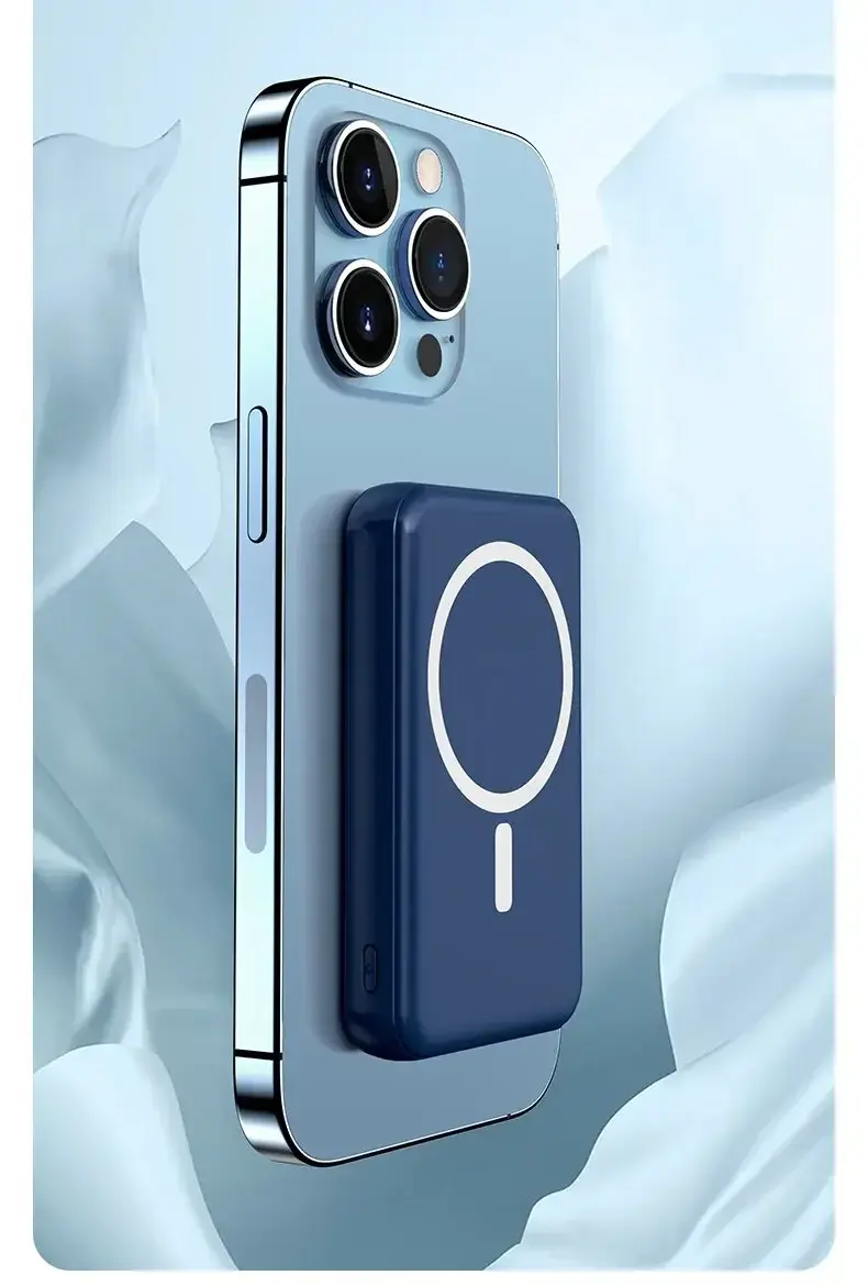 Thumbnail: Magnetic Power Bank for Magsafes 10000mAh Wireless PD 22.5W Fast Charger Powerba