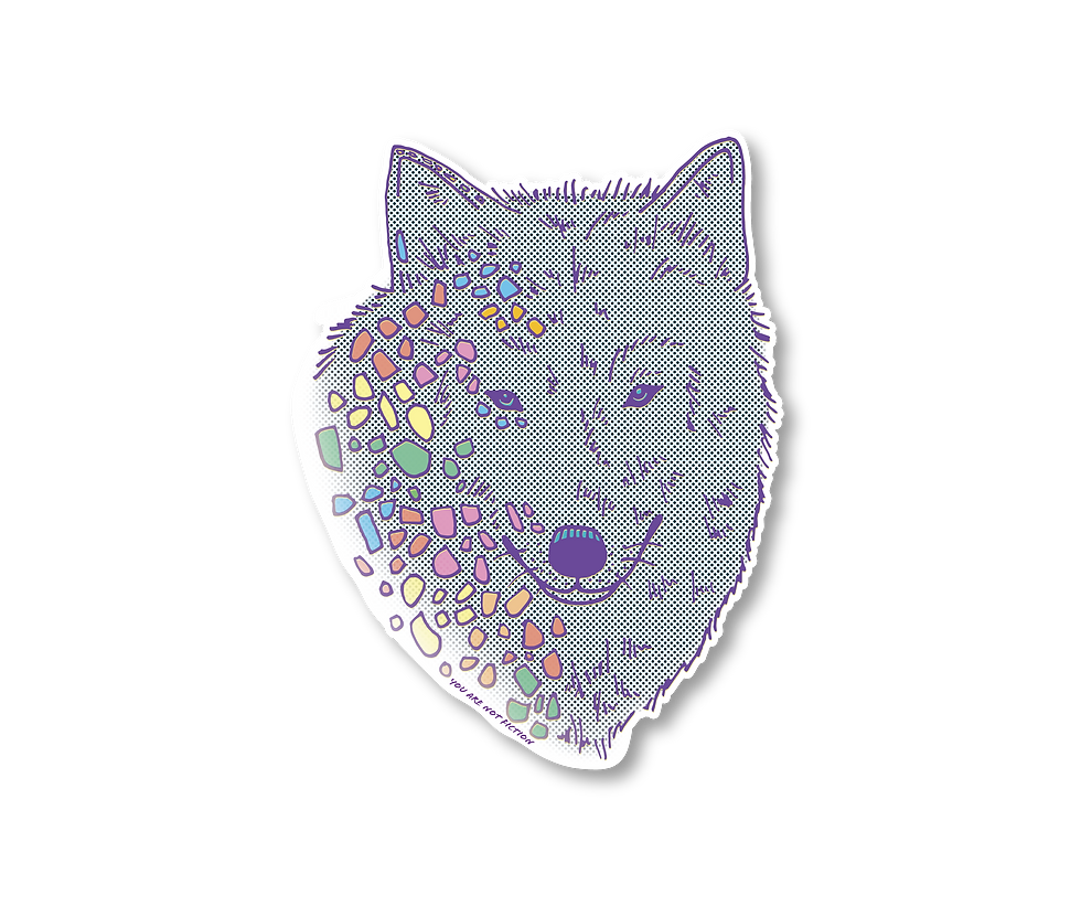 Wolf Howl Sticker