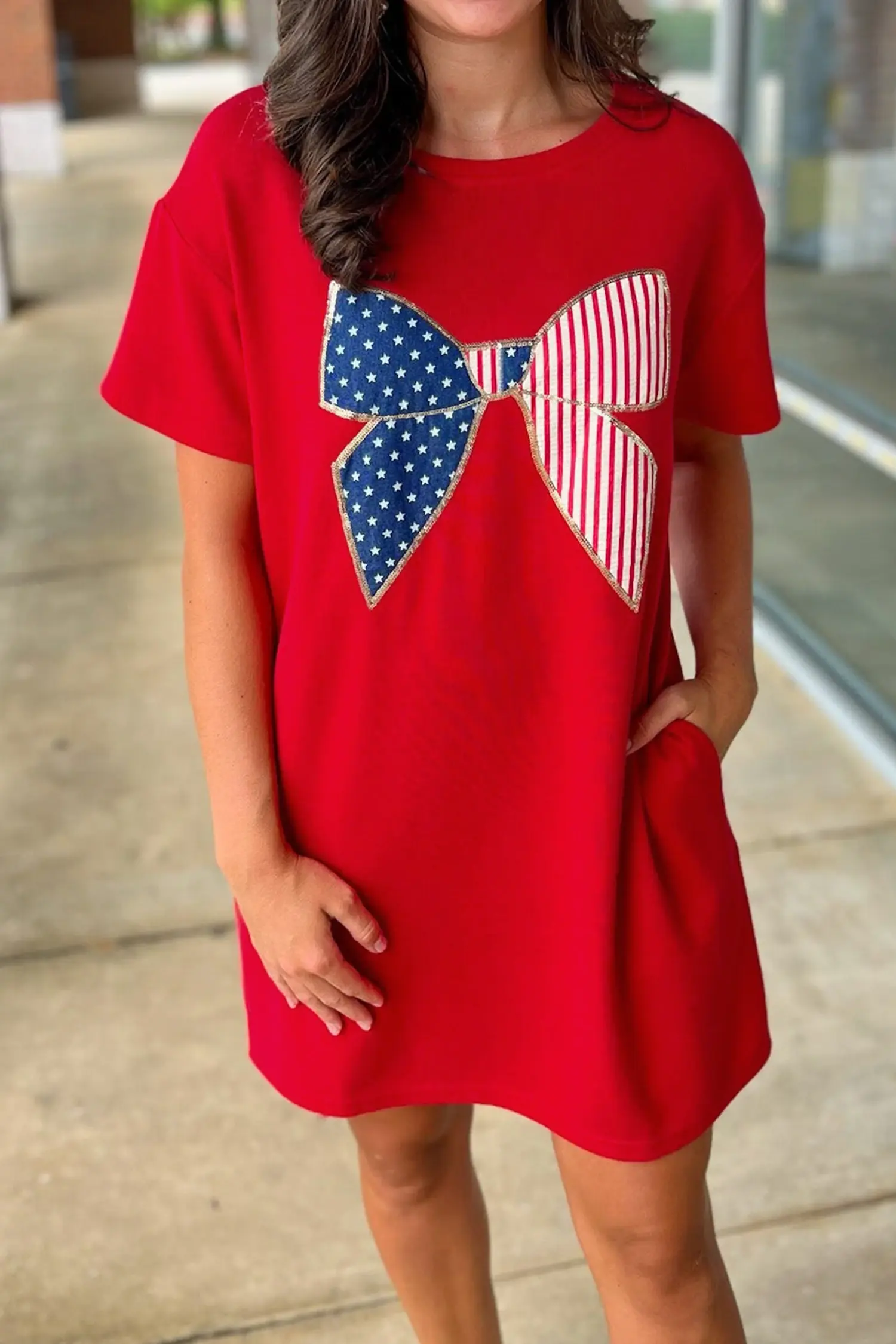 Flag Bow Dress