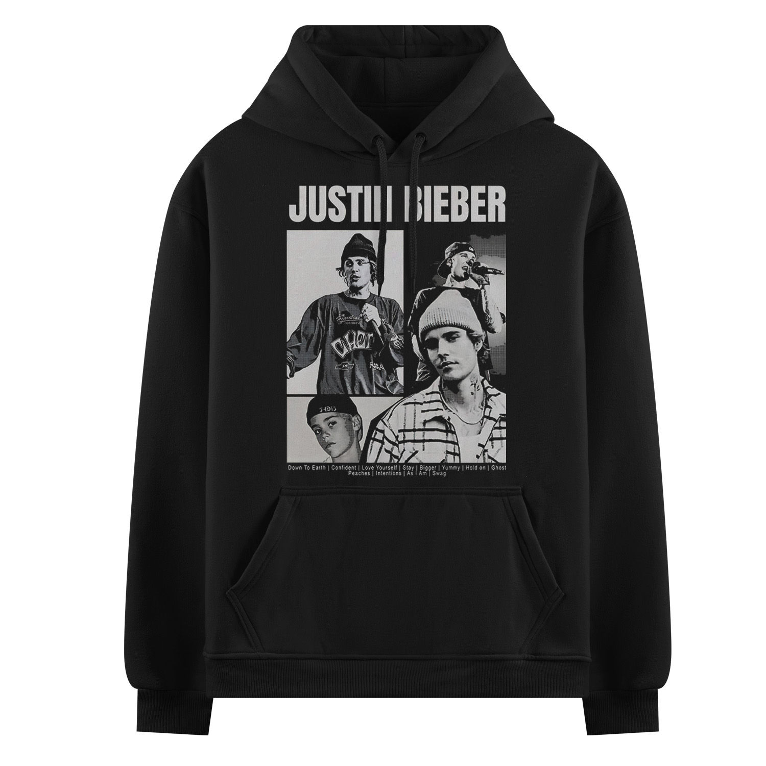 Sudadera hoodie Justin b1 unisex