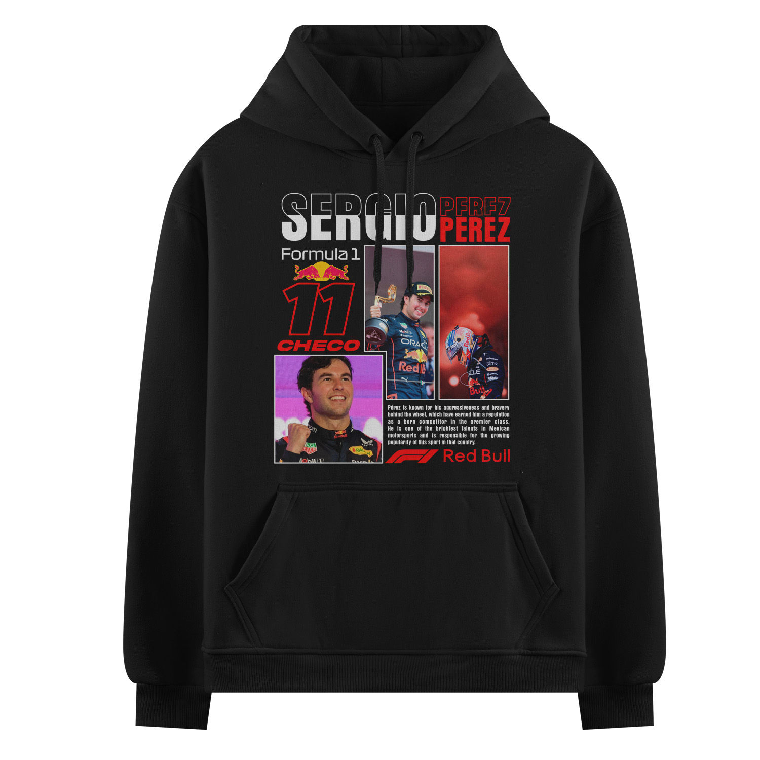 Sudadera hoodie Checo C6 unisex