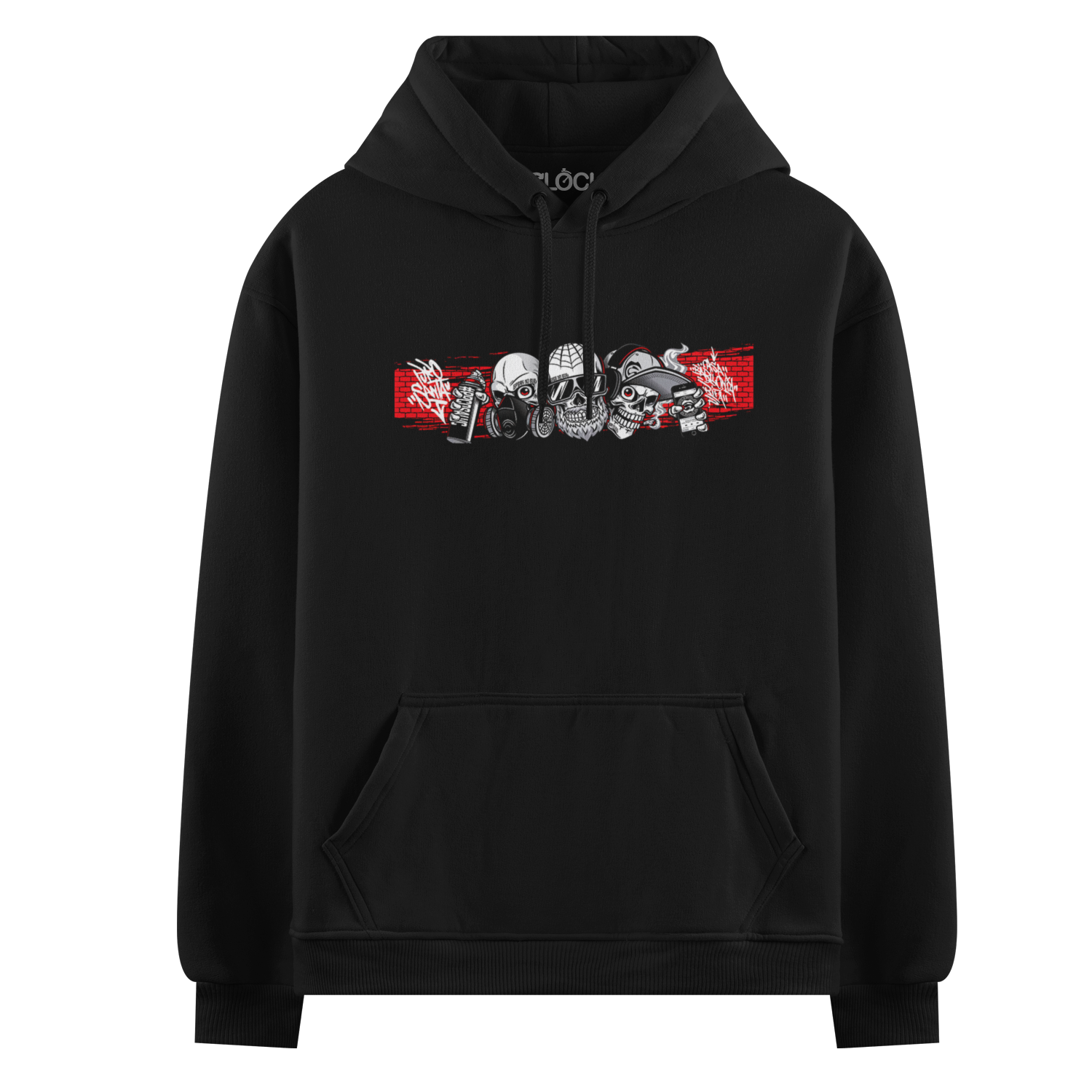 Sudadera hoodie Cartel de Santa mod 4 unisex