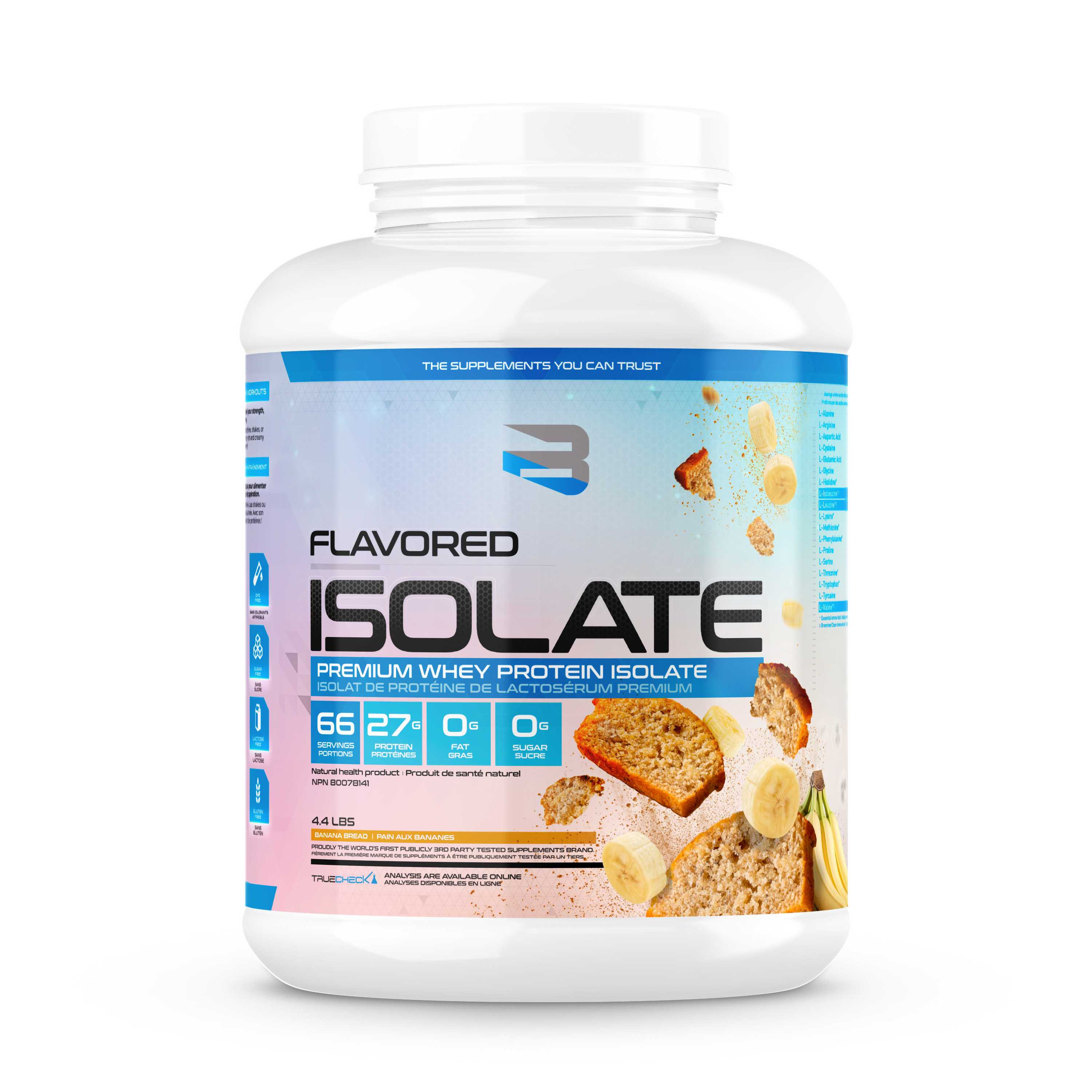 FLAVORED ISOLATE-PROTÉINE (PETIT FORMAT)