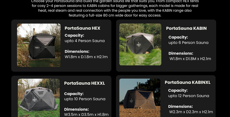 PortaSauna Brochure