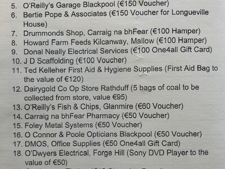 Christmas Raffle 2020!