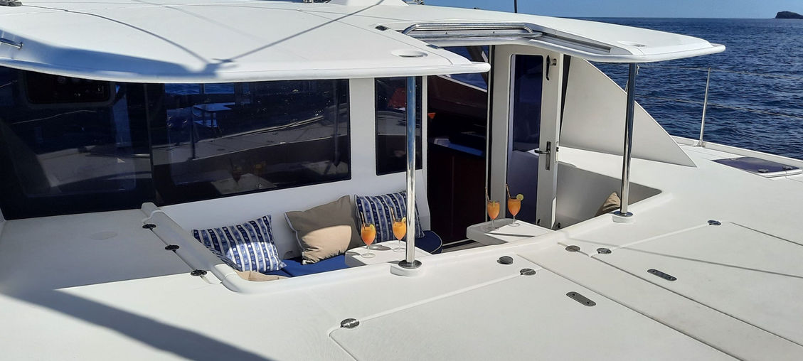 44ft charter catamaran yacht, Nosy Be, Madagascar